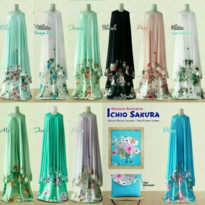 Harga Promo Mukena Sakura Ichio Tokopedia