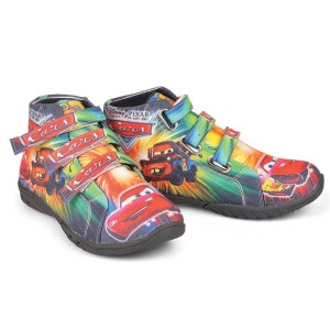 Sepatu Anak Laki Laki Cars Hitam Merah Tempel Tokopedia