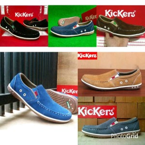 Sepatu Casual Kickers Brown Tokopedia