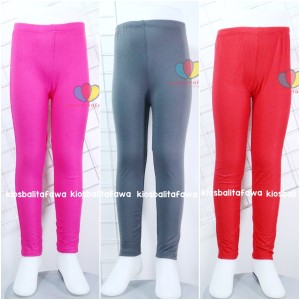 Celana Legging Panjang Anak Polos Bahan Spandex Tokopedia