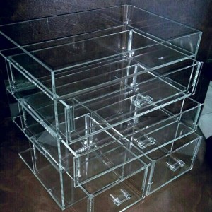 Acrylic Tempat Kosmetik M Tokopedia