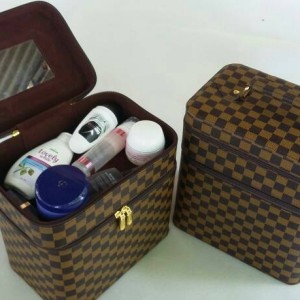 Tas Kosmetik Jumbo Damier New Desain Tokopedia