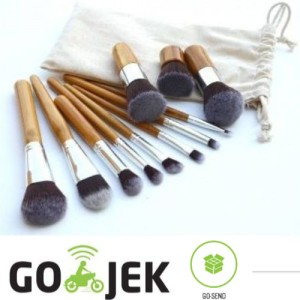 Cosmetic Makeup Brush Kuas Makeup Kosmetik 12 In 1 Tokopedia