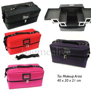 Beauty Case Tempat Makeup Kotak Kosmetik 402 Tokopedia