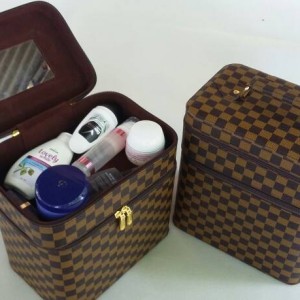 Tas Kosmetik Jumbo Damier New Desain Tokopedia