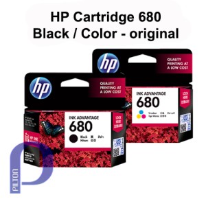 Tinta Cartridge Hp 680 Black Original Tokopedia