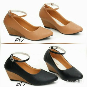 Sepatu Pantopel Wanita Hitam Tokopedia