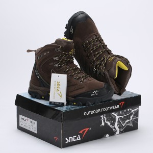 Sepatu Gunung Outdoor Snta 477 Adventure Series Beige Brown Tokopedia
