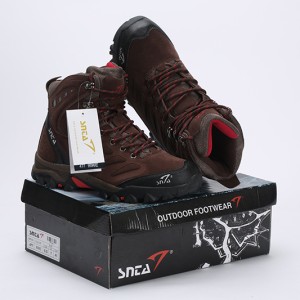 Sepatu Gunung Outdoor Snta 477 Adventure Series Beige Brown Tokopedia