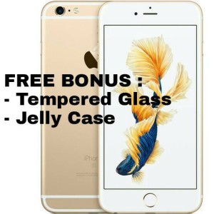 Iphone 6s 64gb Gold Bonus Shining Chrome Ume Original Tokopedia