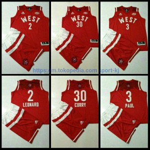 Jersey Setelan Basket All Star Game 2018 Black Tokopedia
