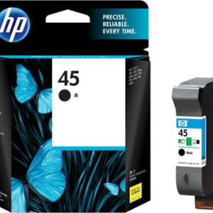 Tinta Hp 45 Black Original Tokopedia