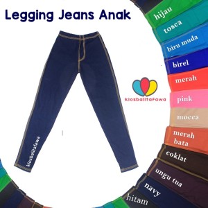 Celana Legging Panjang Anak Polos Bahan Spandex Tokopedia