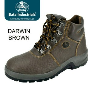 Sepatu Safety Bata Darwin Brown Tokopedia