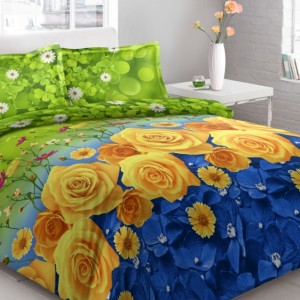 Sprei Vito Disperse Plat Bantal 2 Swans Tokopedia