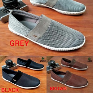 Sepatu Casual Pria Lacoste Tokopedia