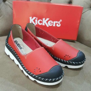 Sepatu Wanita Kickers Wedges Tokopedia