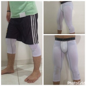 Celana Halfpants 3 4 Nike Pro Combat Baselayer Tokopedia