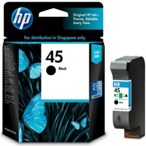 Hp 45 Black Tokopedia