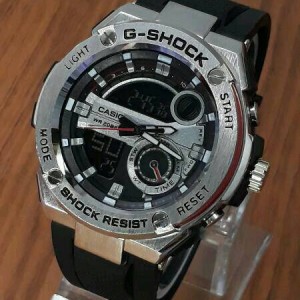 Jam Tangan Sport Casio Silver Variasi Chrono Tokopedia