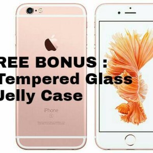 Iphone 6s 64gb Gold Bonus Shining Chrome Ume Original Tokopedia