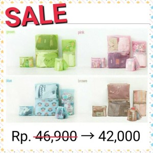 Tas Kosmetik 4 In 1 Beauty Case Kosmetik Organizer Tas Travel Tokopedia