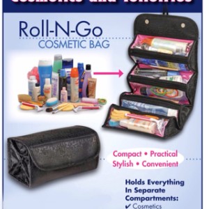 Tas Mandi Serbaguna Tas Travel Kosmetik Skincare Gantung Organizer Navy Tokopedia