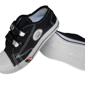 Sepatu Anak Sekolah Tk Sd Smp Nb Warna Hitam Putih Tali Ori Murah Tokopedia
