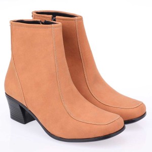 Sepatu Wanita Boots Tan Tokopedia