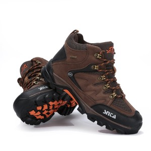 Sepatu Gunung Snta 469 Brown Orange Tokopedia