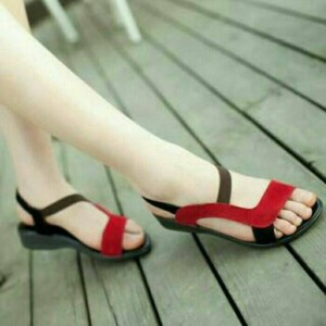 Sepatu Sandal Flat Shoes Wanita Bl65 Tokopedia