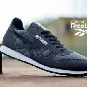 Sepatu Reebok Hitam Abu Tokopedia