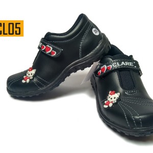 Sepatu Sekolah Anak Perempuan Clare Sepatu Anak Sekolah Pantofel Hitam Tokopedia