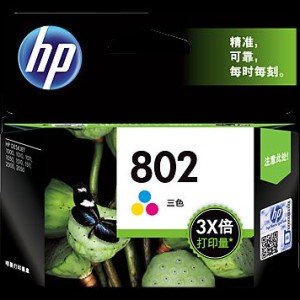 Hp 802 Tinta Tri Color Ink Cartridge Warna Ch562zz Tokopedia