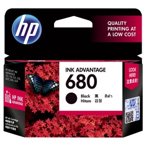 Tinta Hp 680 Black Tokopedia
