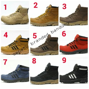 Sepatu Gunung Hiking Sepatu Olahraga Snta 481 Tokopedia