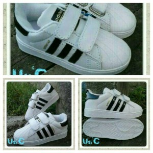 Sepatu Anak Laki Laki Perekat Ando Diva Light Velcro Hitam Tokopedia