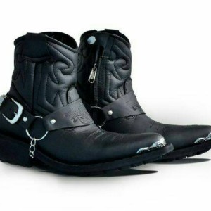 Sepatu Jenggel Boots Kulit Tokopedia