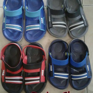 Sepatu Sandal Anak Laki Laki Tayo Trains Car Villago Tokopedia