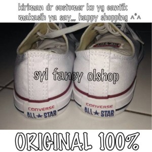 Sepatu Converse Putih White Tokopedia
