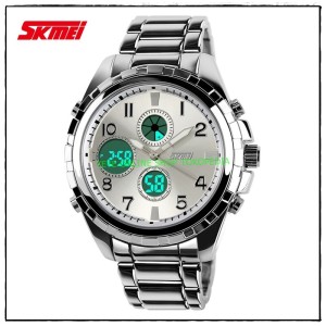 Jam Tangan Sport Casio Silver Variasi Chrono Tokopedia