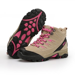 Sepatu Gunung Wanita Sepatu Hiking Wanita Snta Outdoor 605 Brown Gratis Tali Tokopedia