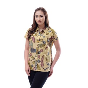 Baju Batik Atasan Blus Wanita Tokopedia