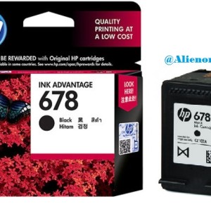 Tinta Hp 678 Hitam Original Tokopedia