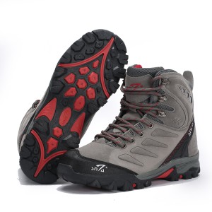 Sepatu Gunung Outdoor Snta 477 Adventure Series Beige Brown Tokopedia