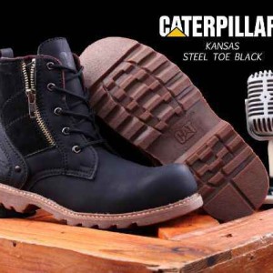 Sepatu Caterpillar Boots Safety 02 Tokopedia