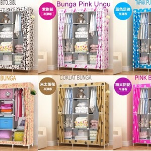 Lemari Rak Pakaian Jumbo Lemari Baju Clothrack Lemari Rak Baju Boneka Tokopedia