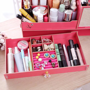 Hot Sale Rak Kosmetik Cermin Tempat Alat Kosmetik Kecantikan Tokopedia