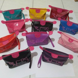 Tas Kosmetik Hellokitty Bordir Tas Makeup Cantik Tokopedia