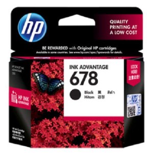 Hp 678 Black Original Tokopedia